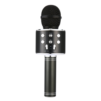 Portable Wireless Microphone Bluetooth Karaoke Home Mic Stereo Speaker Player USB Studio KTV Music Online
